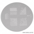 Placas com Desenhos para Carimbo de Unha - FRETE GRÁTIS
